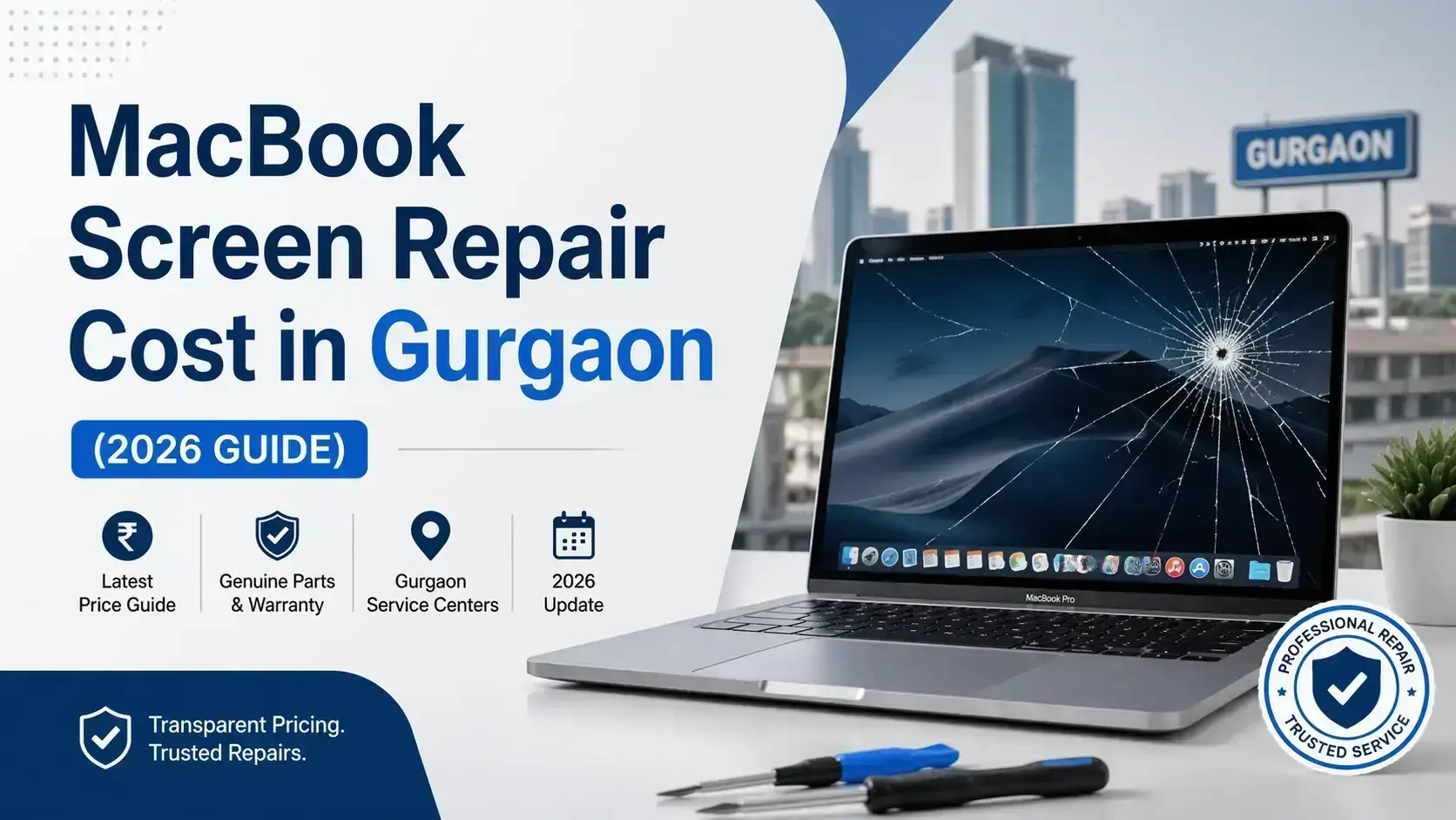 MacBook screen repair Gurgaon