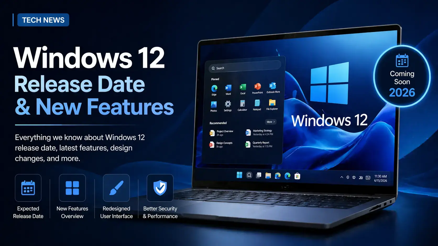 Windows 12 release date and features